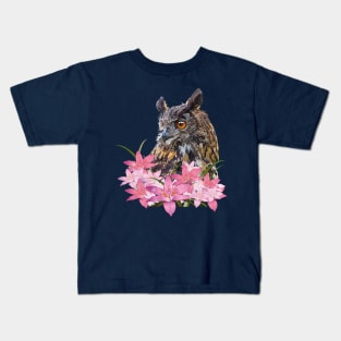 Royal Owl Kids T-Shirt